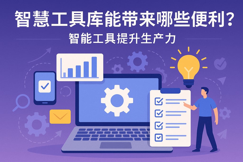 智慧工具库能带来哪些便利？智能工具提升生产力