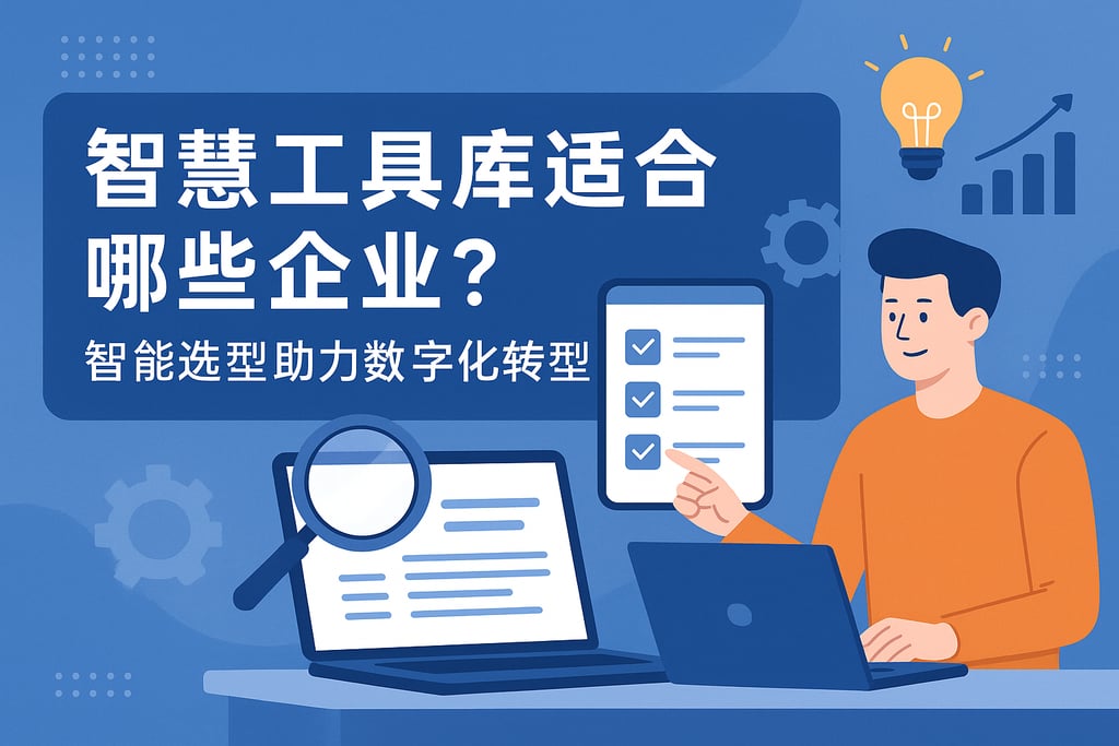 智慧工具库适合哪些企业？智能选型助力数字化转型升级