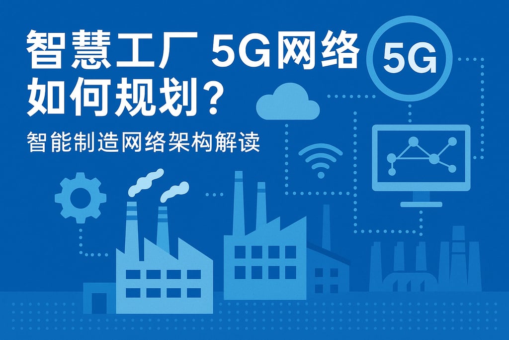 智慧工厂5g网络如何规划？智能制造网络架构解读