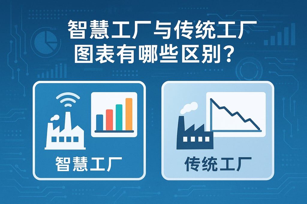 智慧工厂与传统工厂图表有哪些区别？智能化展示提升管理水平