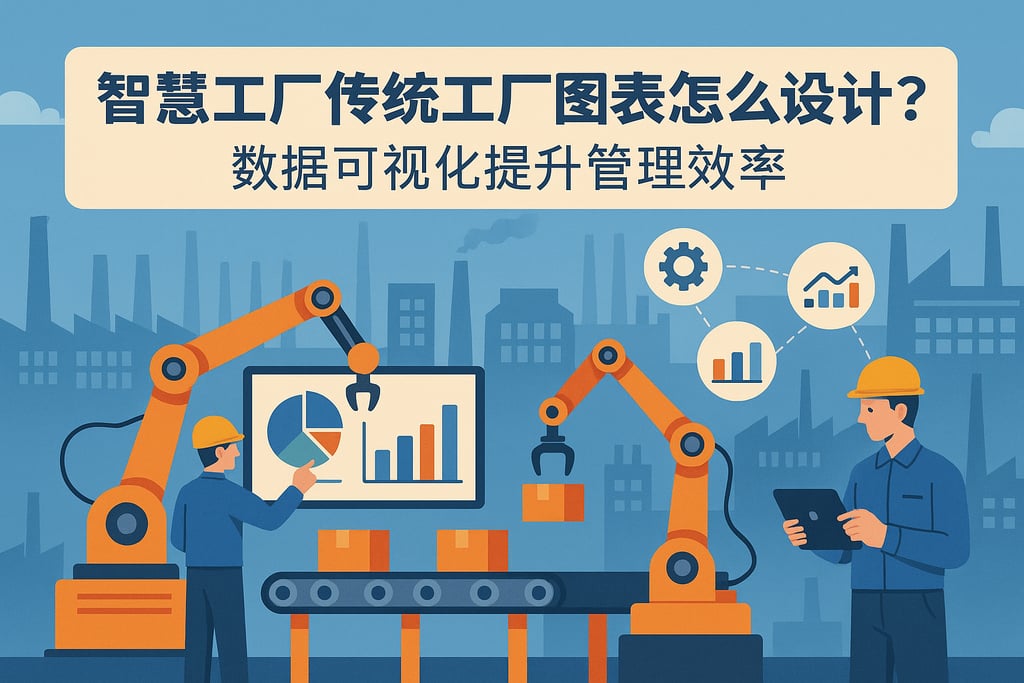 智慧工厂传统工厂图表怎么设计？数据可视化提升管理效率