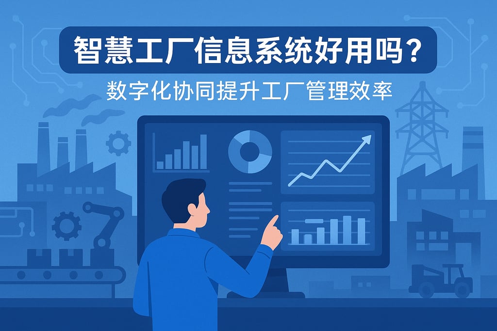 智慧工厂信息系统好用吗？数字化协同提升工厂管理效率