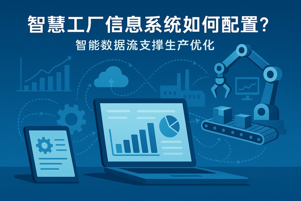 智慧工厂信息系统如何配置？智能数据流支撑生产优化