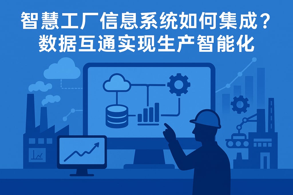 智慧工厂信息系统如何集成？数据互通实现生产智能化
