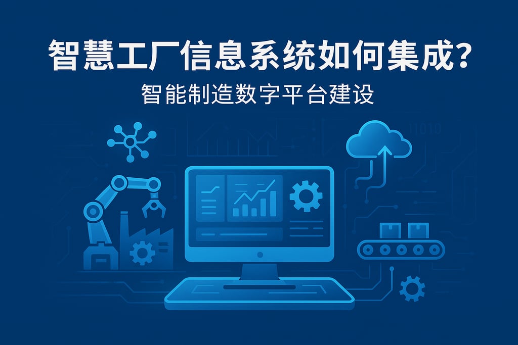 智慧工厂信息系统如何集成？智能制造数字平台建设
