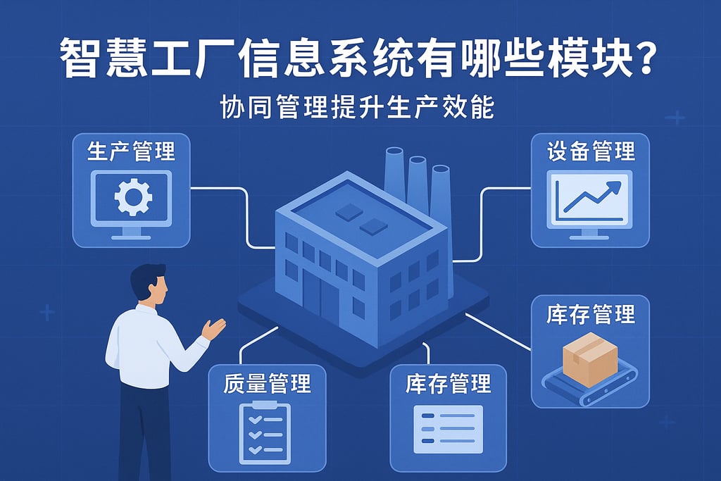 智慧工厂信息系统有哪些模块？协同管理提升生产效能