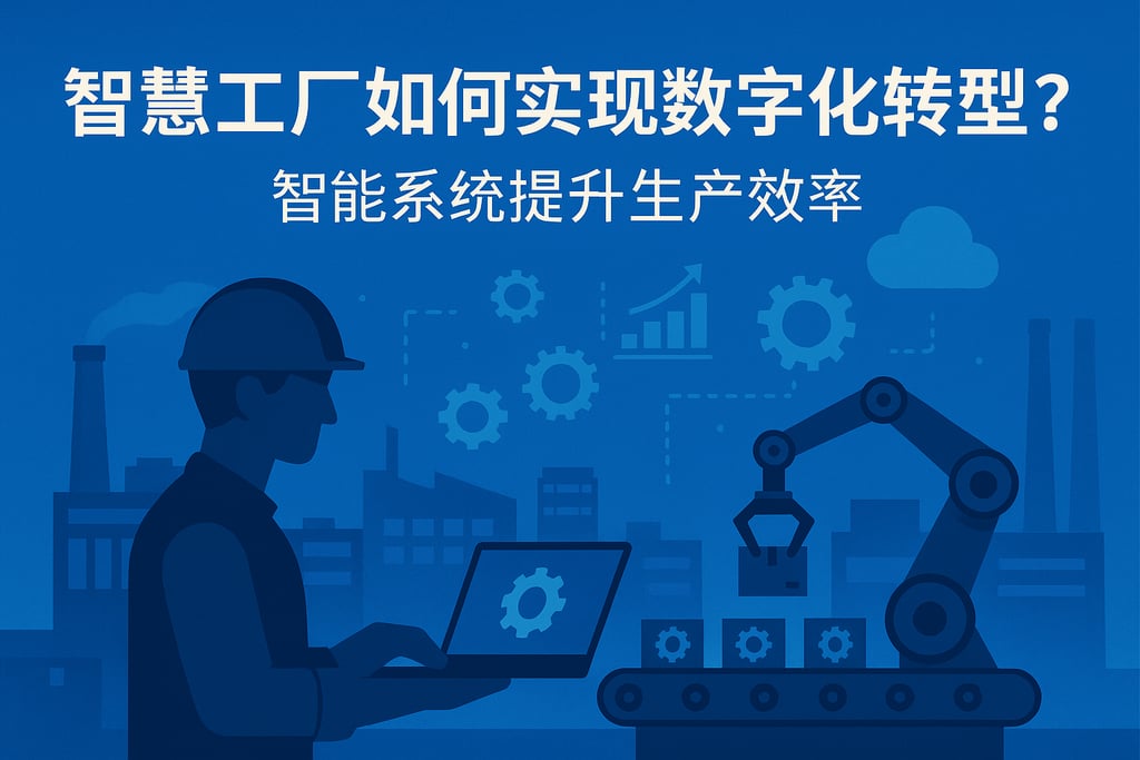 智慧工厂如何实现数字化转型？智能系统提升生产效率