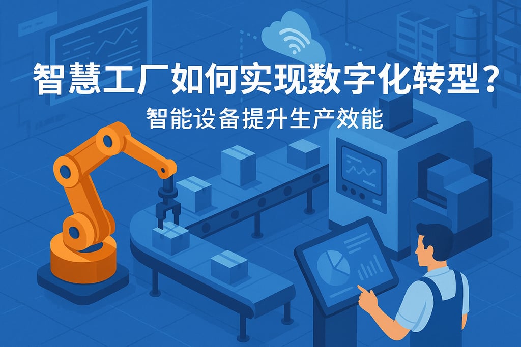 智慧工厂如何实现数字化转型？智能设备提升生产效能