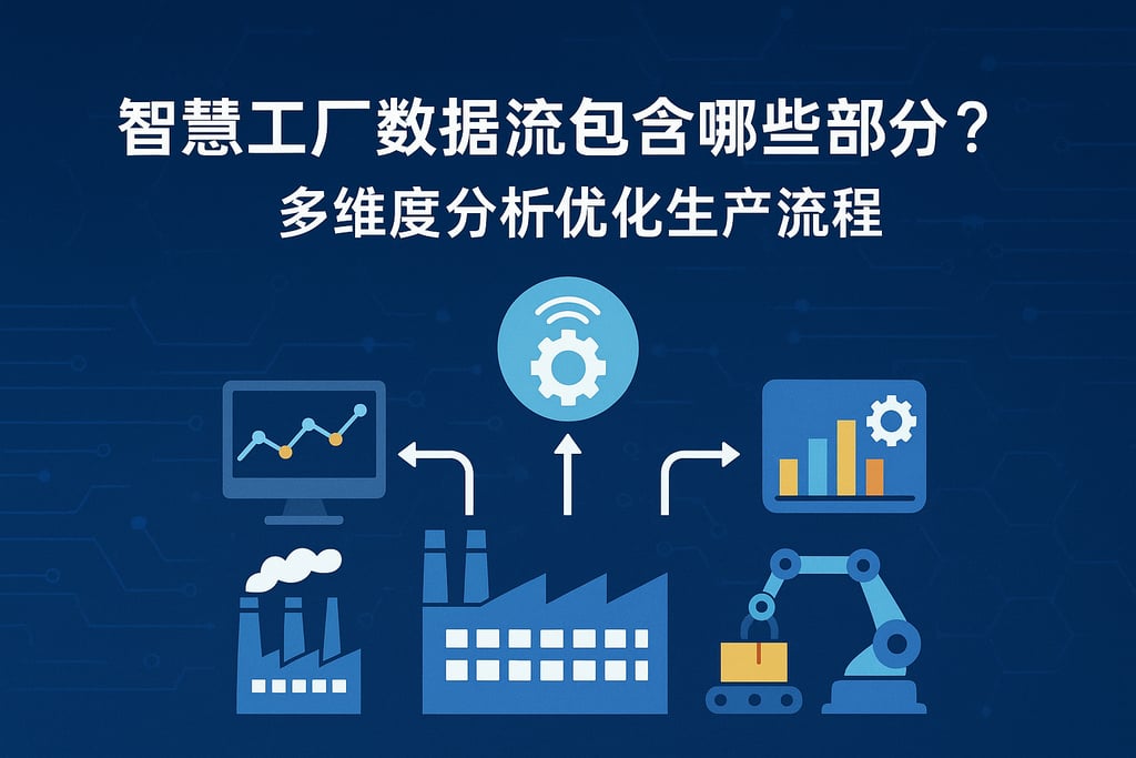 智慧工厂数据流包含哪些部分？多维度分析优化生产流程