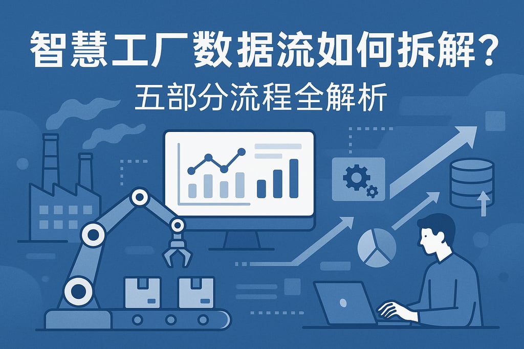 智慧工厂数据流如何拆解？五部分流程全解析