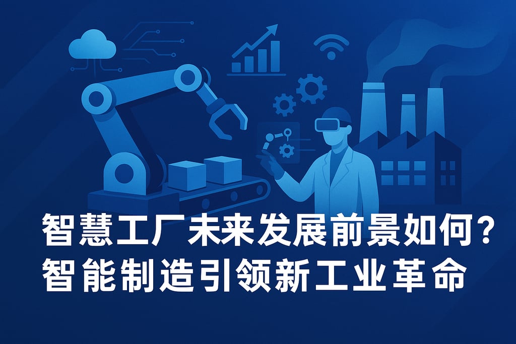 智慧工厂未来发展前景如何？智能制造引领新工业革命