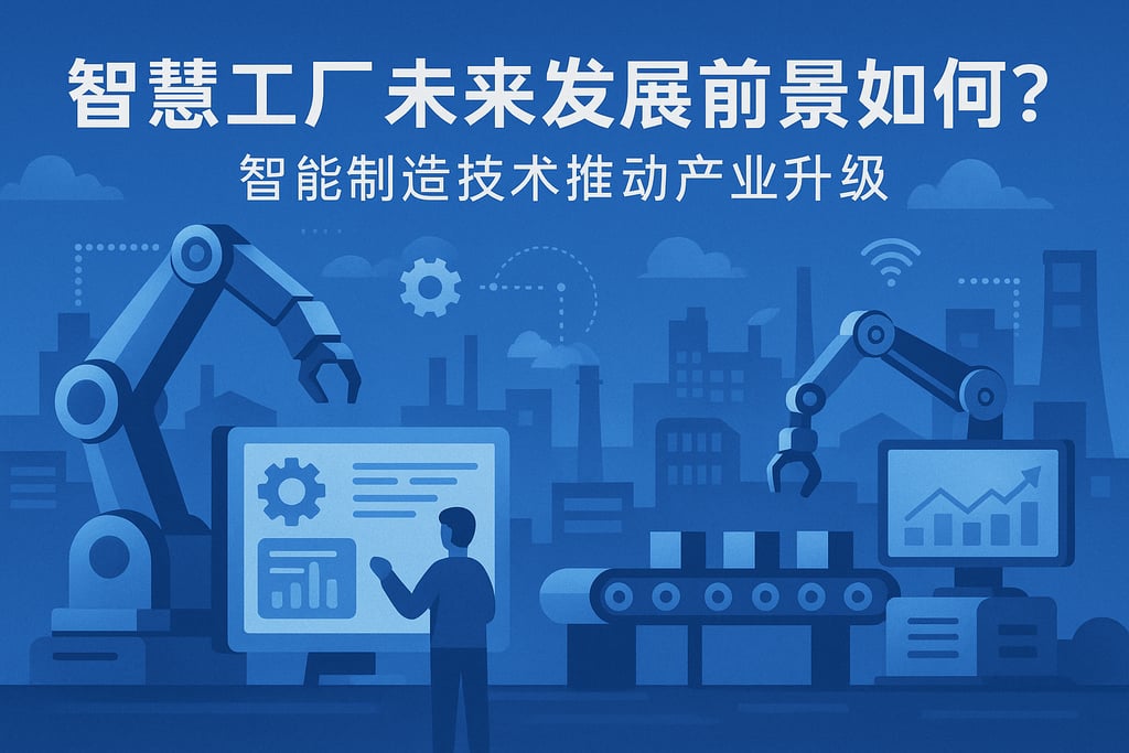 智慧工厂未来发展前景如何？智能制造技术推动产业升级