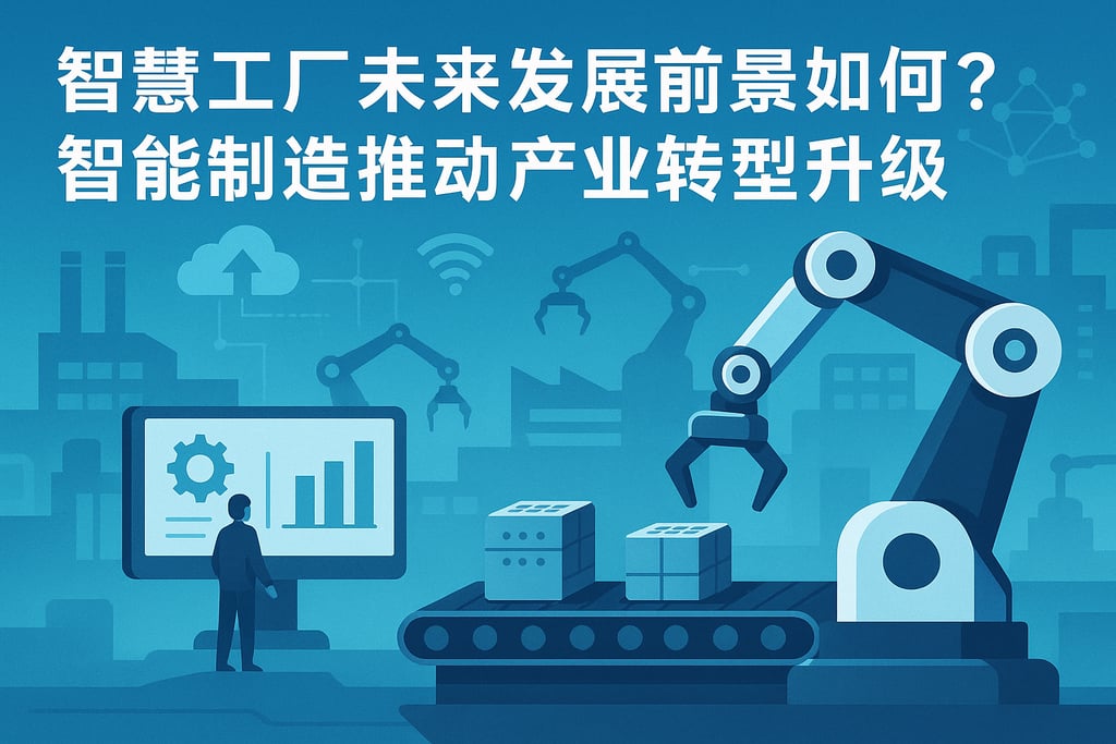 智慧工厂未来发展前景如何？智能制造推动产业转型升级