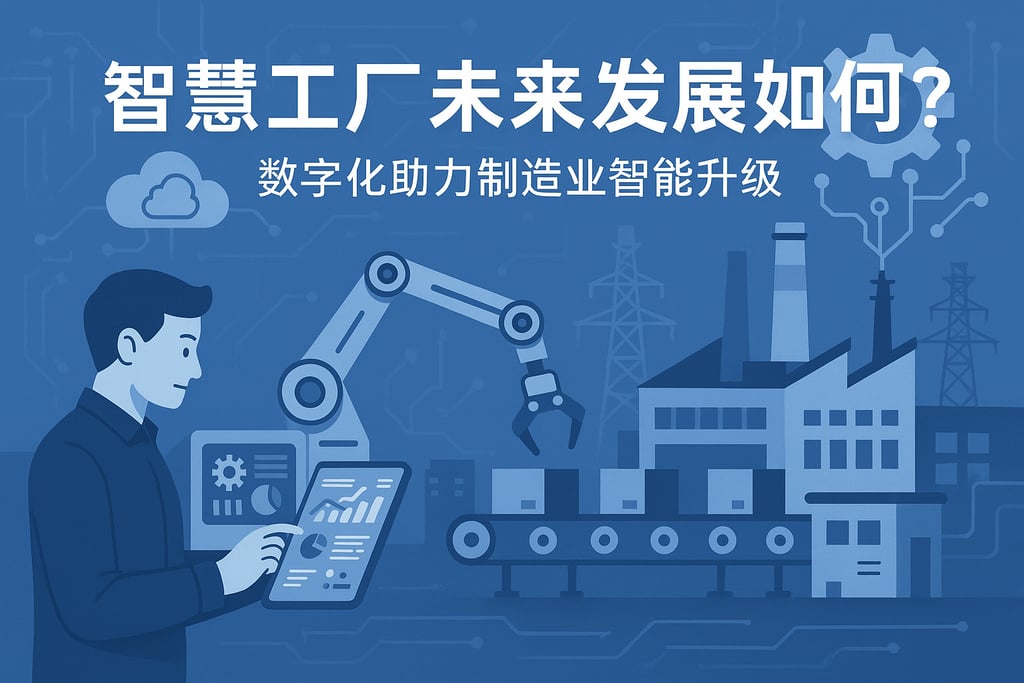 智慧工厂未来发展如何？数字化助力制造业智能升级