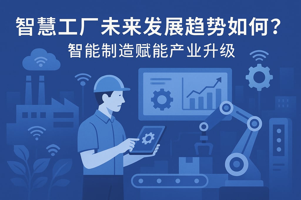智慧工厂未来发展趋势如何？智能制造赋能产业升级