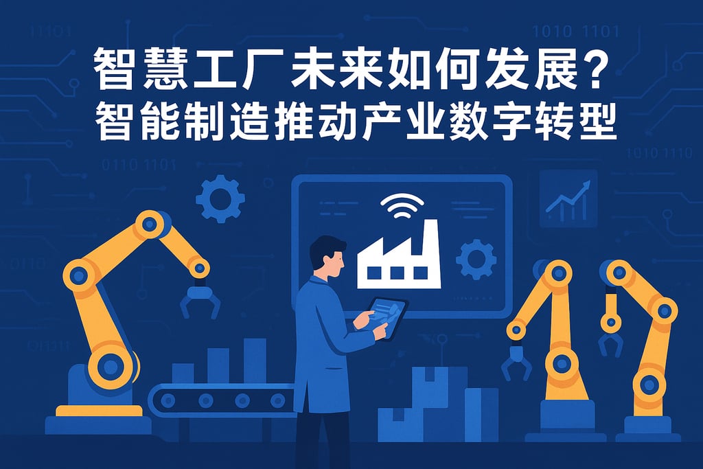 智慧工厂未来如何发展？智能制造推动产业数字转型