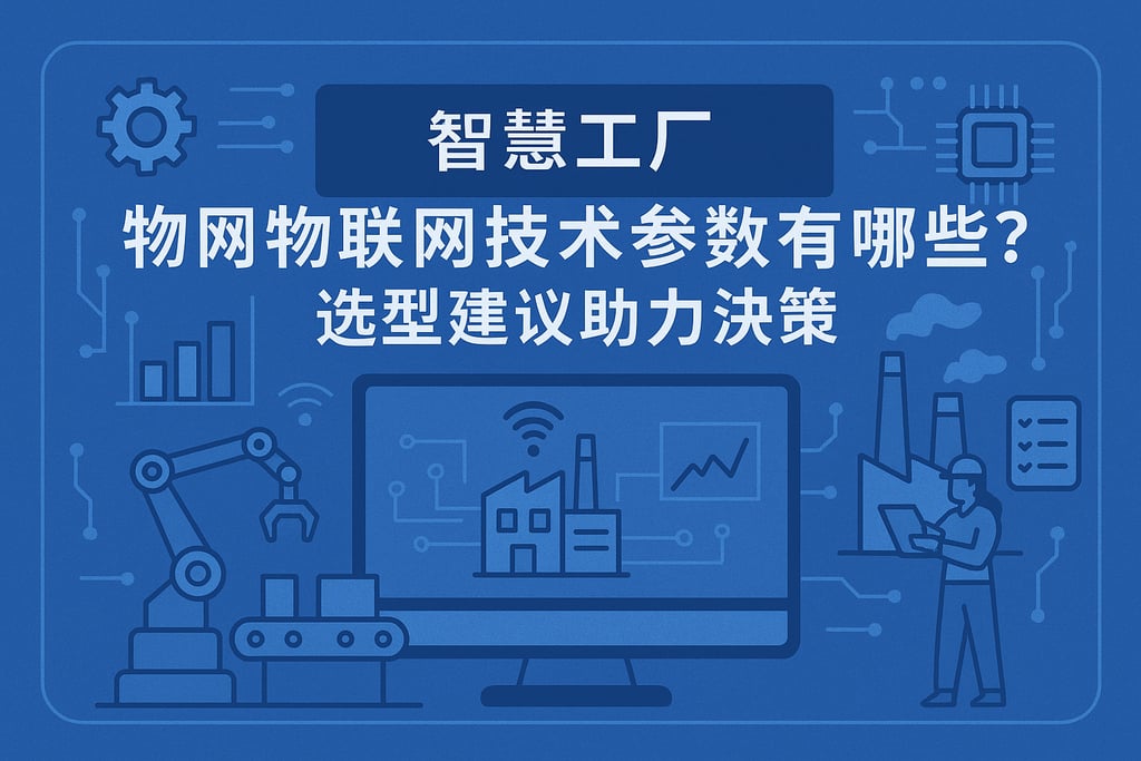 智慧工厂繁易物联网技术参数有哪些？选型建议助力决策