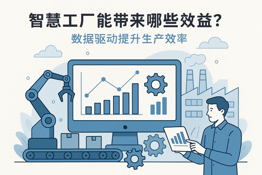 智慧工厂能带来哪些效益？数据驱动提升生产效率