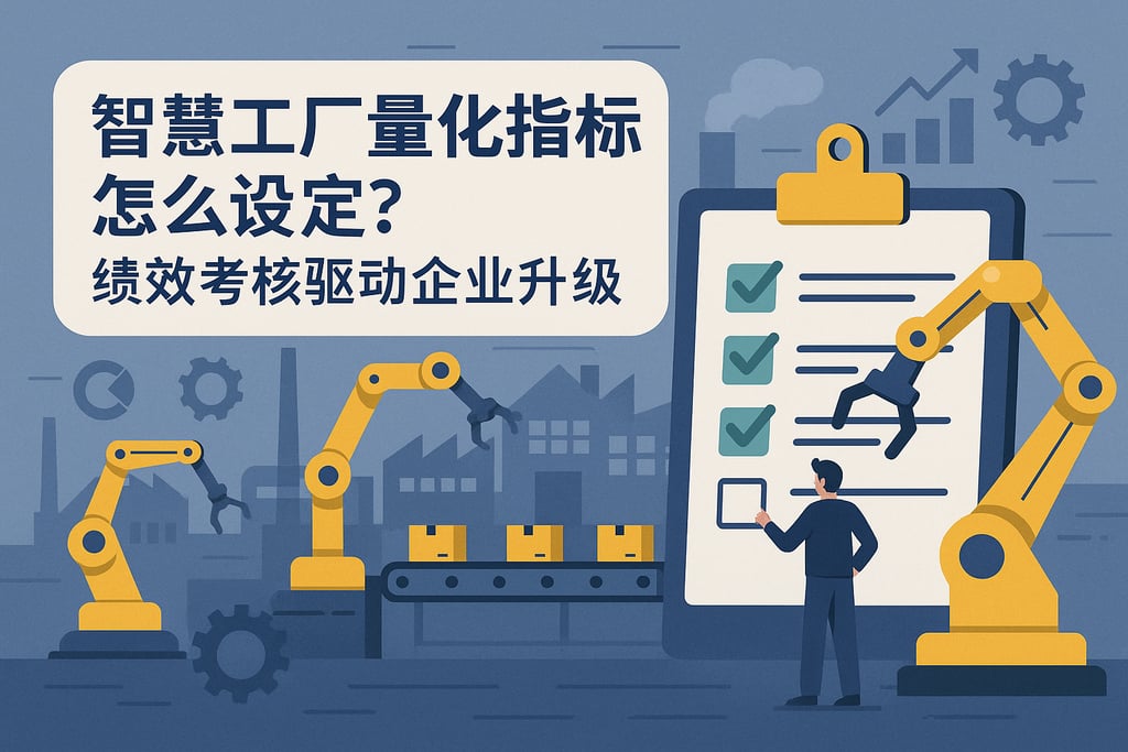 智慧工厂量化指标怎么设定？绩效考核驱动企业升级