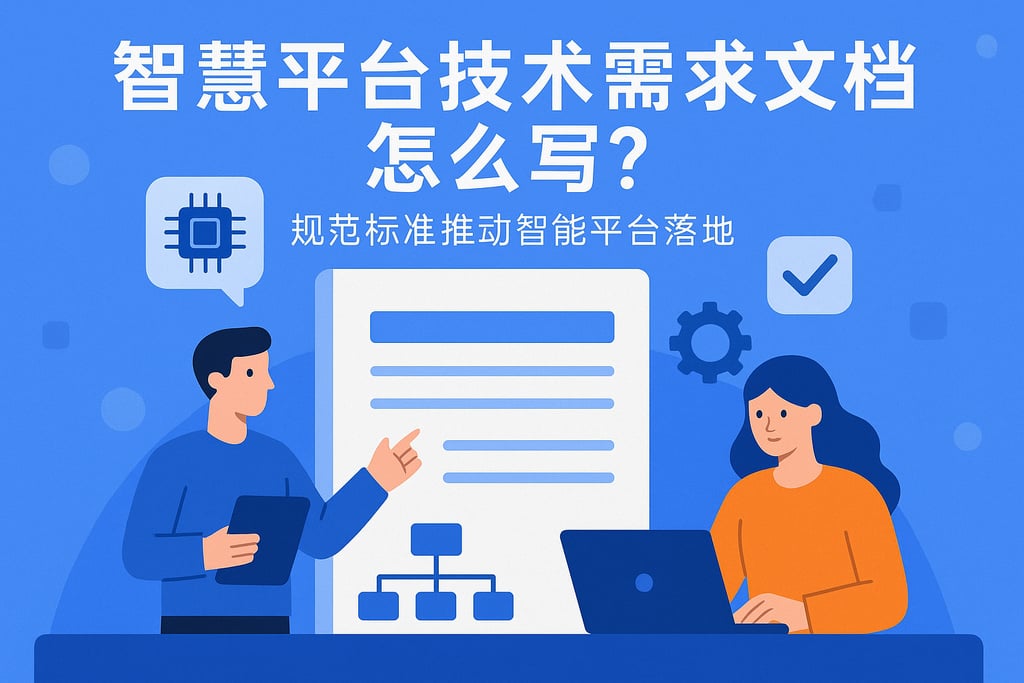 智慧平台技术需求文档怎么写？规范标准推动智能平台落地
