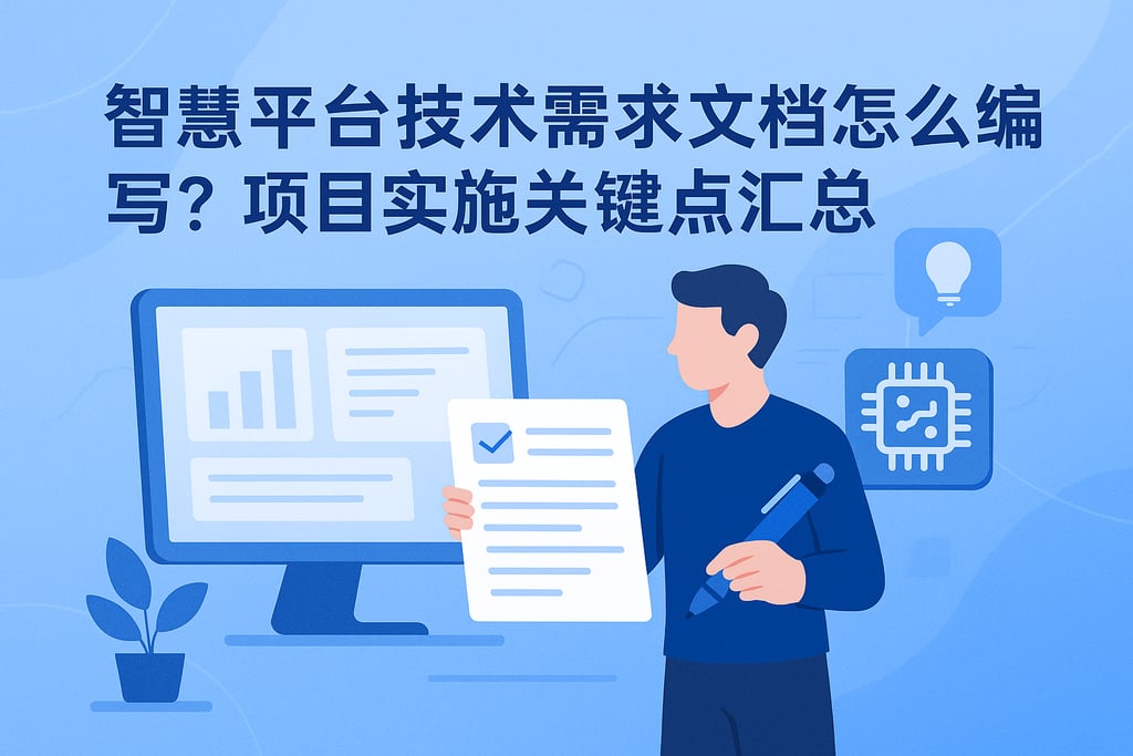智慧平台技术需求文档怎么编写？项目实施关键点汇总