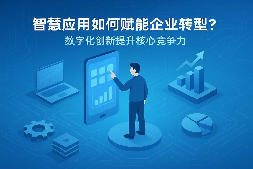 智慧应用如何赋能企业转型？数字化创新提升核心竞争力