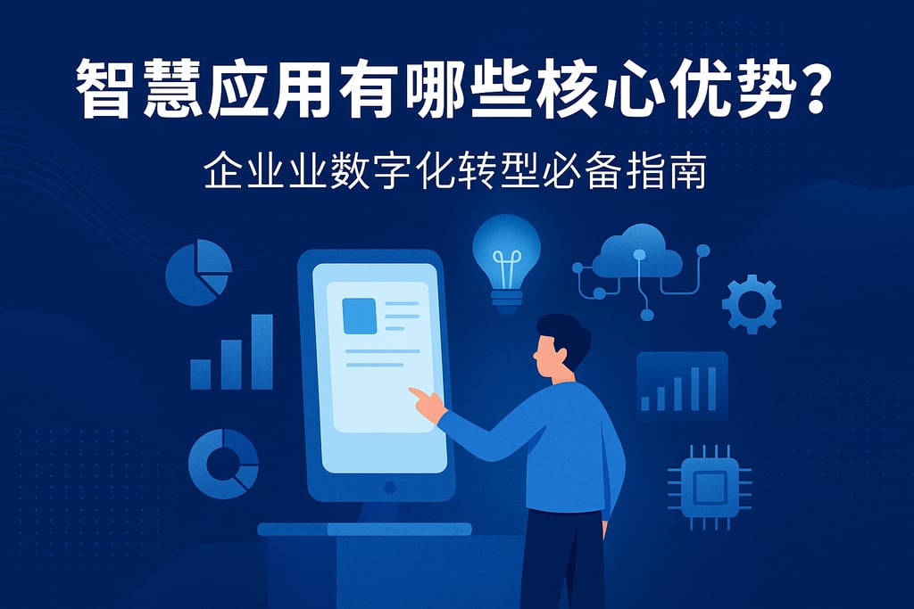 智慧应用有哪些核心优势？企业数字化转型必备指南