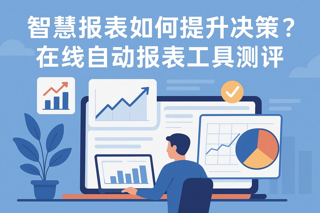 智慧报表如何提升决策效率？在线自动报表工具测评