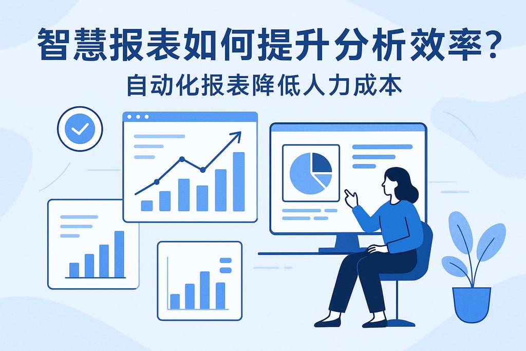 智慧报表如何提升分析效率？自动化报表降低人力成本