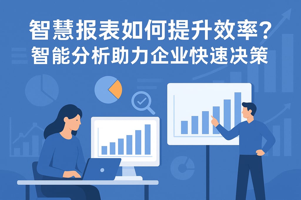 智慧报表如何提升效率？智能分析助力企业快速决策