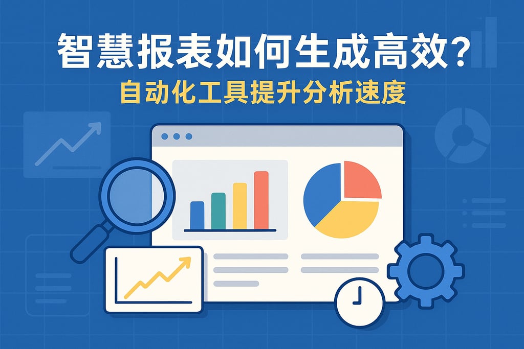 智慧报表如何生成高效？自动化工具提升分析速度