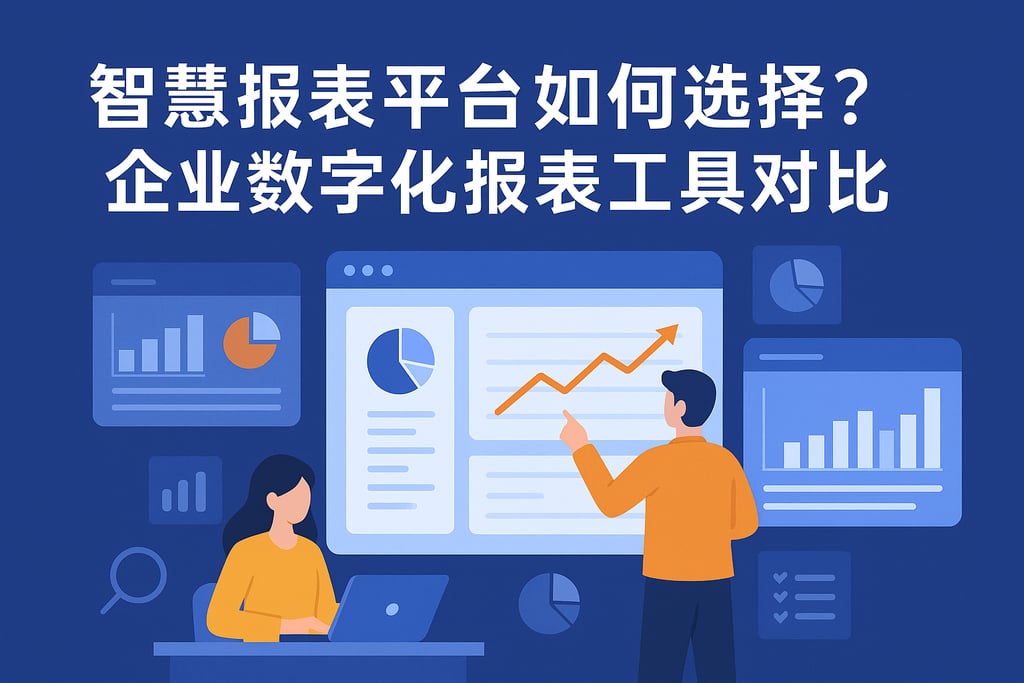 智慧报表平台如何选择？企业数字化报表工具对比