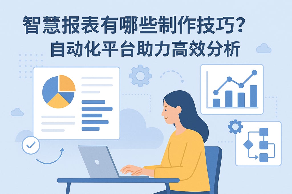 智慧报表有哪些制作技巧？自动化平台助力高效分析