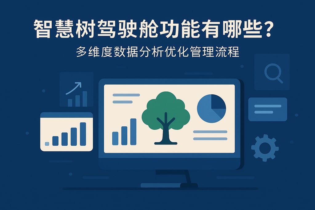 智慧树驾驶舱功能有哪些？多维度数据分析优化管理流程