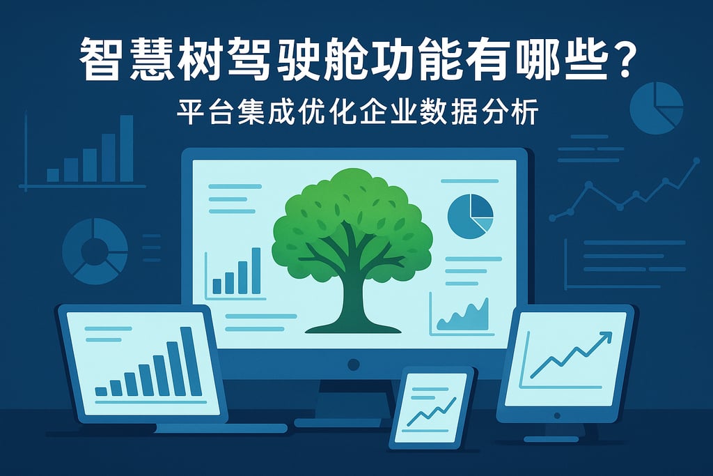智慧树驾驶舱功能有哪些？平台集成优化企业数据分析