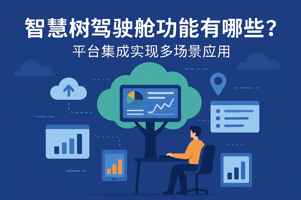 智慧树驾驶舱功能有哪些？平台集成实现多场景应用