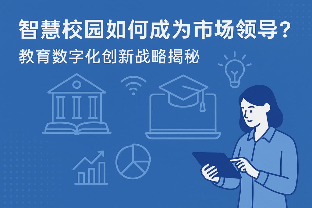 智慧校园如何成为市场领导者？教育数字化创新战略揭秘
