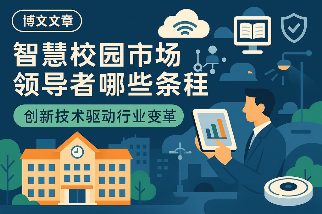 智慧校园市场领导者有哪些特征？创新技术驱动行业变革