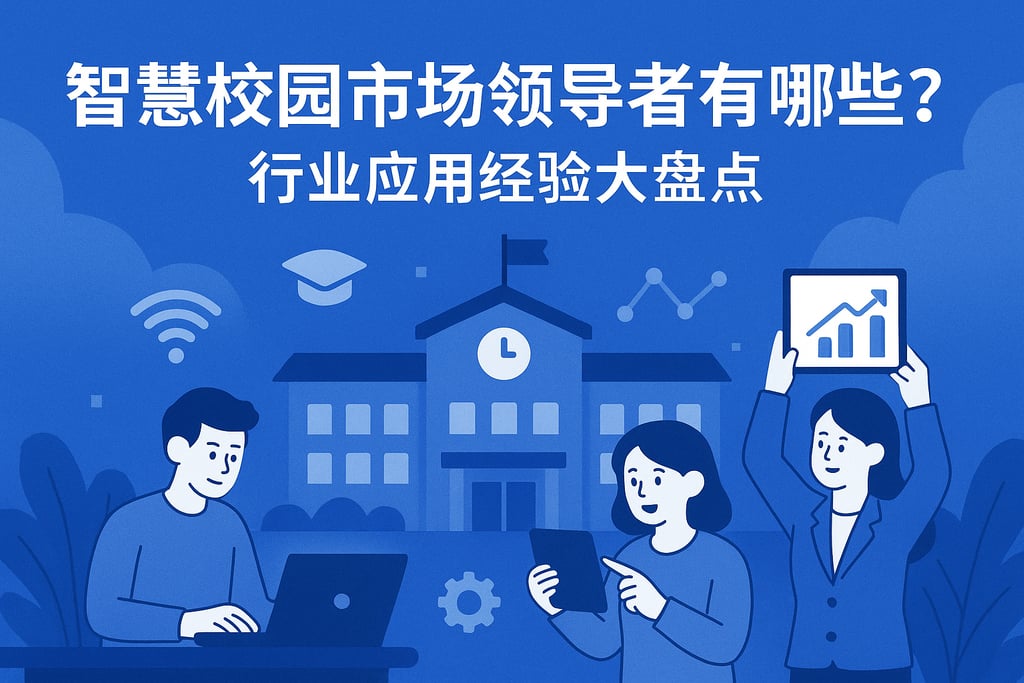 智慧校园市场领导者有哪些？行业应用经验大盘点