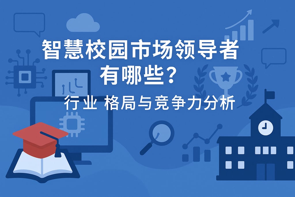 智慧校园市场领导者有哪些？行业格局与竞争力分析