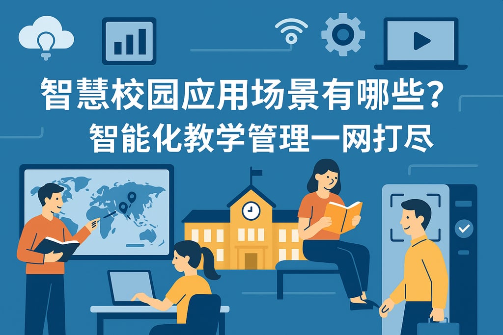 智慧校园应用场景有哪些？智能化教学管理一网打尽