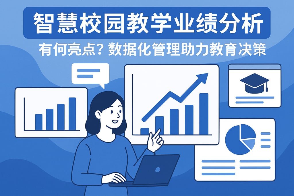 智慧校园教学业绩分析有何亮点？数据化管理助力教育决策