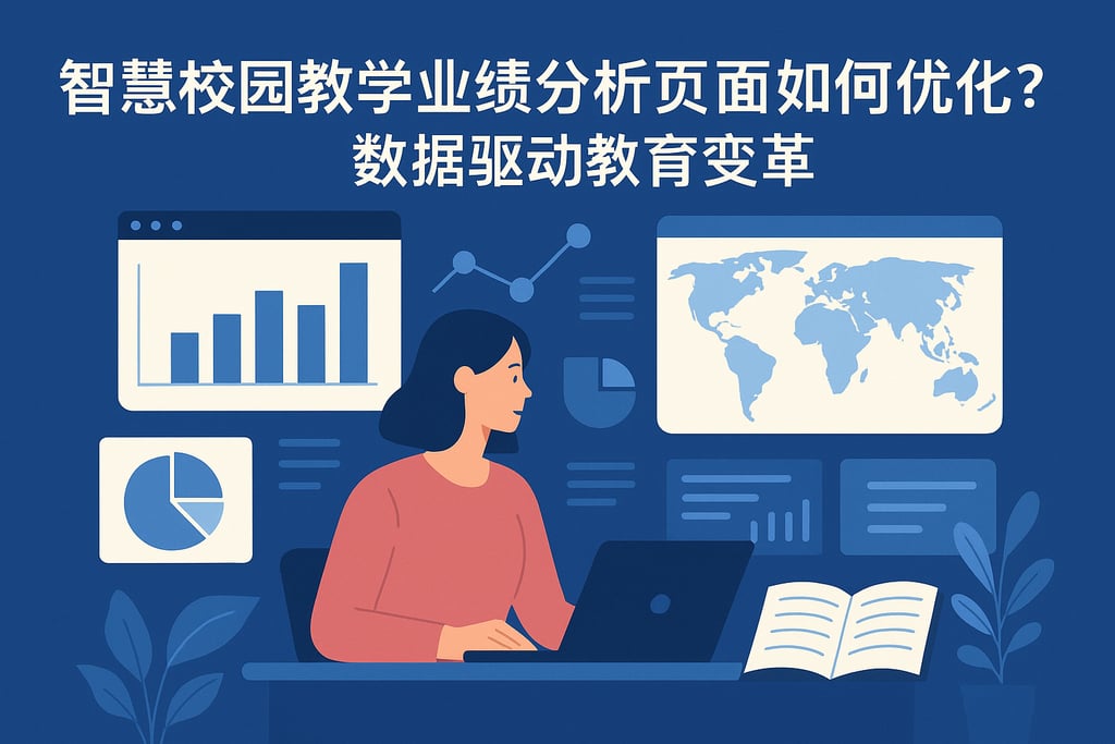 智慧校园教学业绩分析页面如何优化？数据驱动教育变革