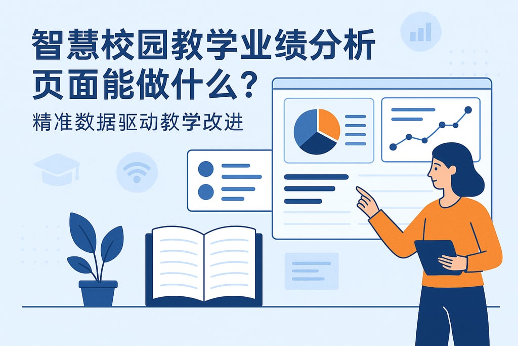 智慧校园教学业绩分析页面能做什么？精准数据驱动教学改进