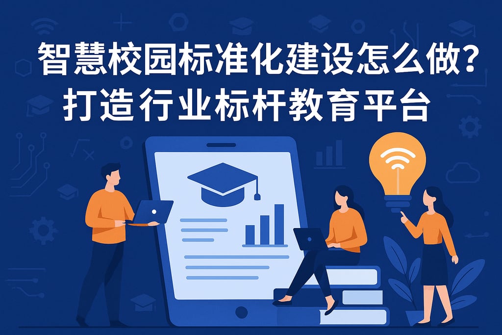 智慧校园标准化建设怎么做？打造行业标杆教育平台