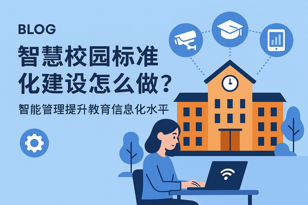 智慧校园标准化建设怎么做？智能管理提升教育信息化水平