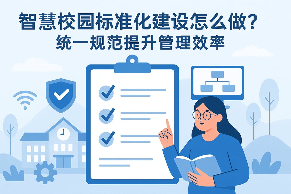 智慧校园标准化建设怎么做？统一规范提升管理效率