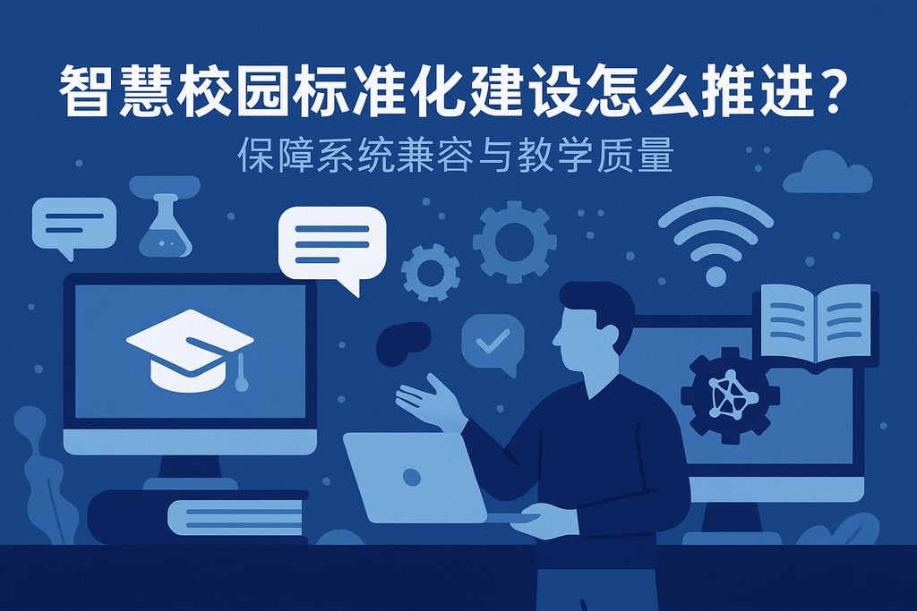 智慧校园标准化建设怎么推进？保障系统兼容与教学质量