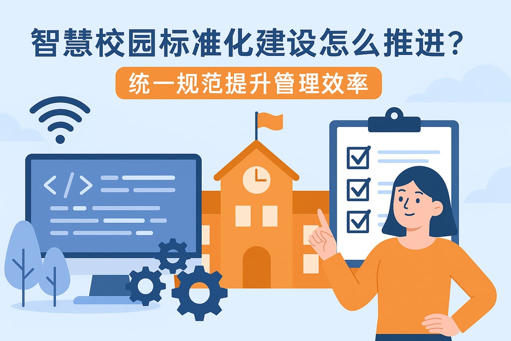 智慧校园标准化建设怎么推进？统一规范提升管理效率
