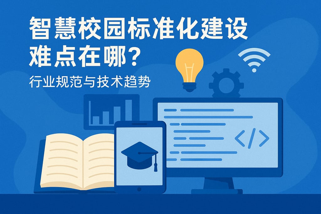 智慧校园标准化建设难点在哪？行业规范与技术趋势